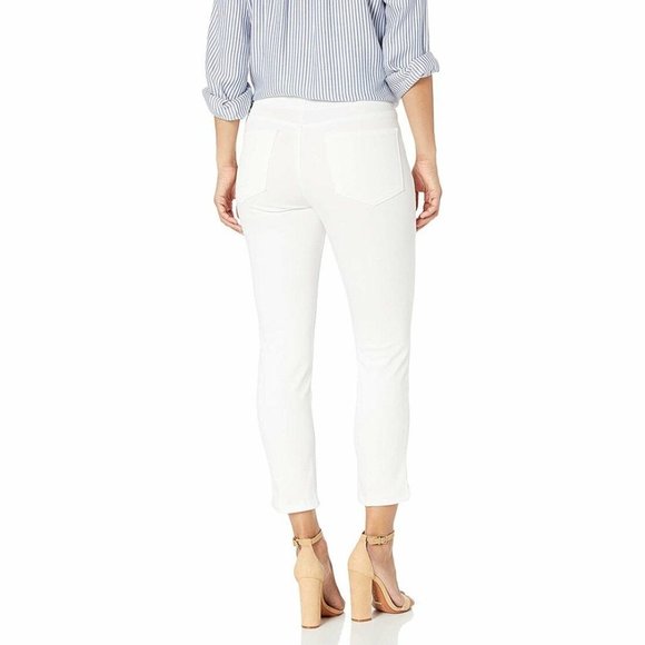 NWT NYDJ Not Your Daughters Women's ALINA Ankle Jeans, Endless White Plus sz.22W - Picture 2 of 3